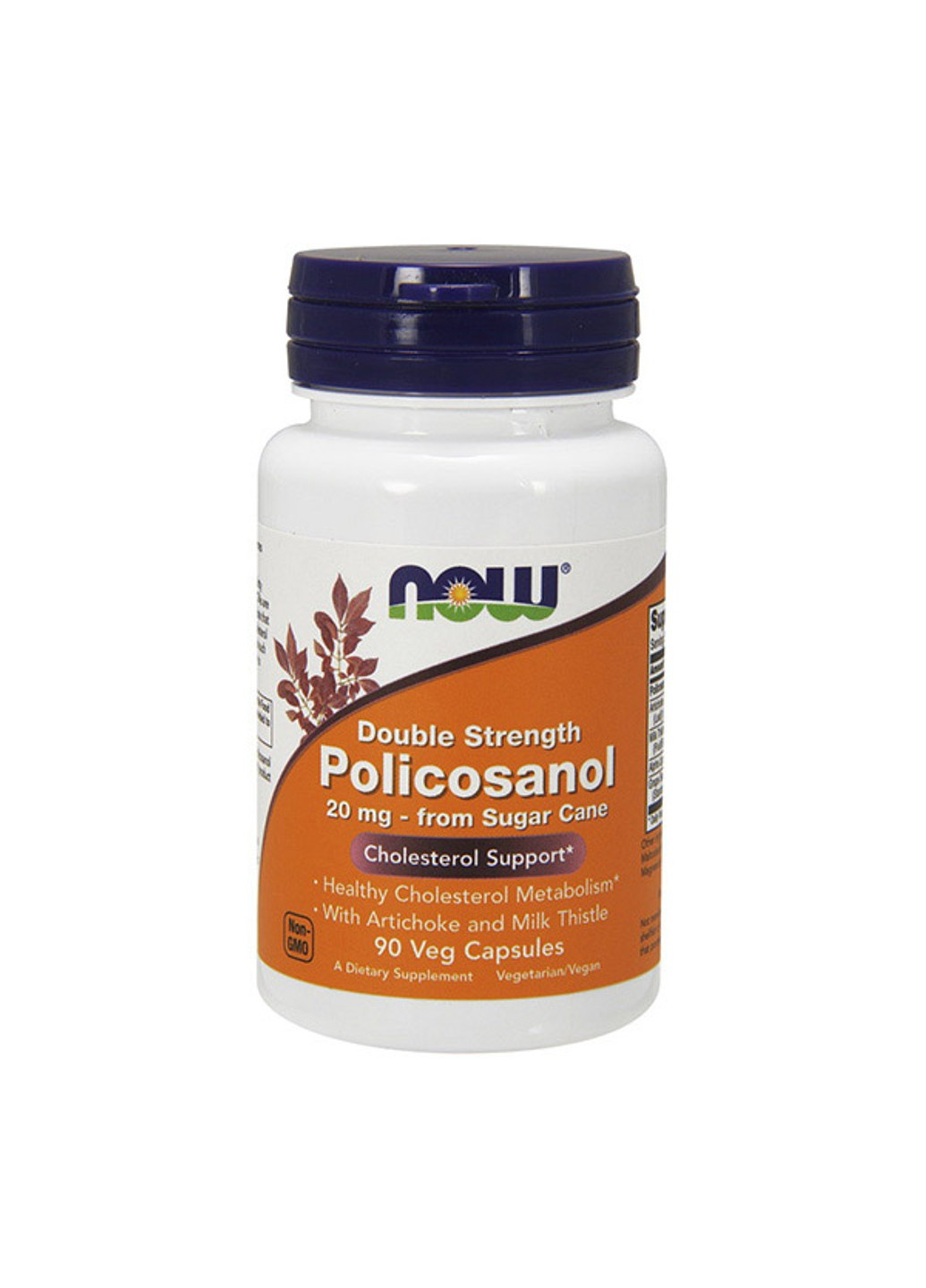 Поликосанол Policosanol 20 mg 90 капсул Now Foods (255410429)