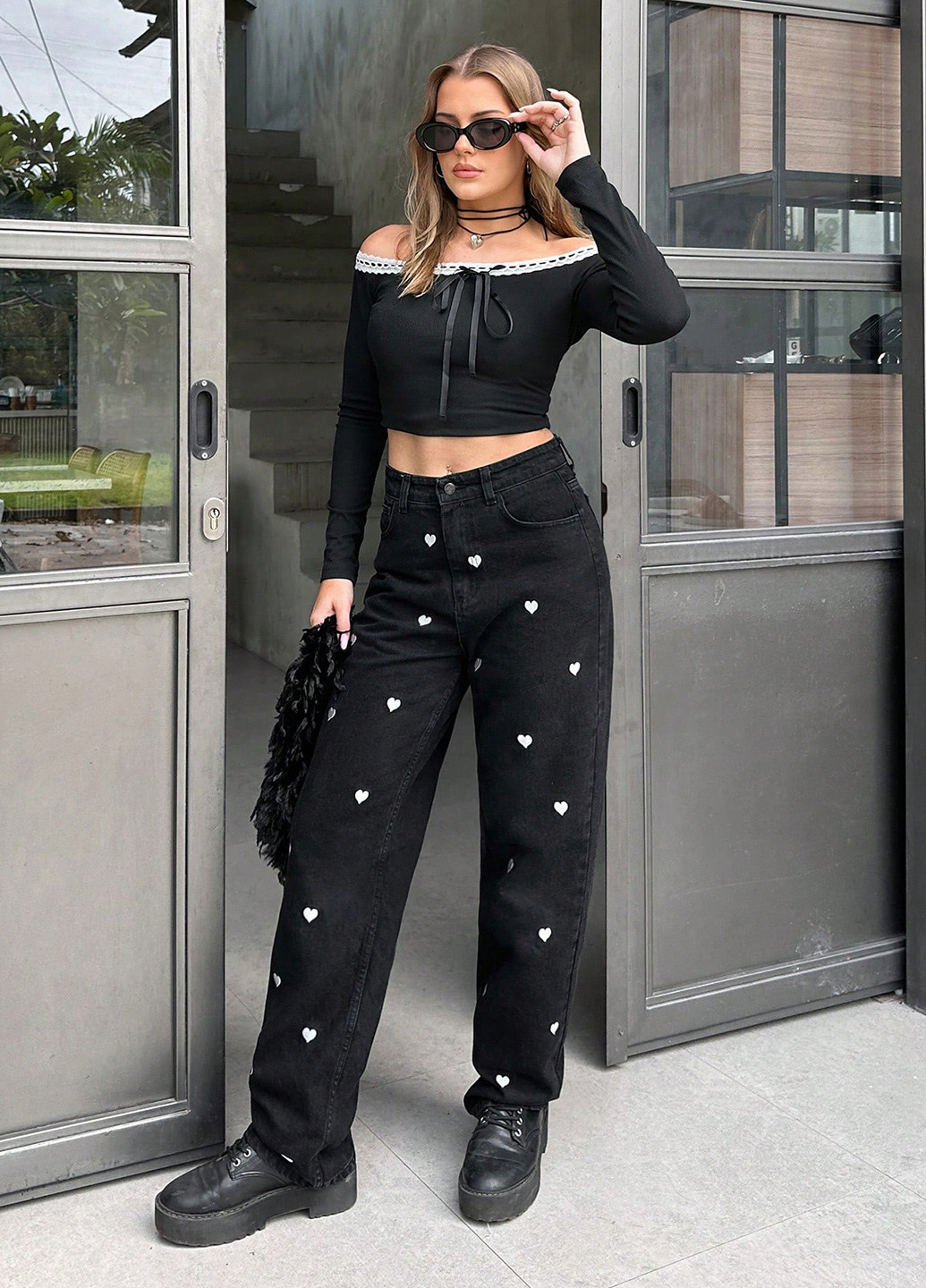 Джинси SHEIN - (366499351)