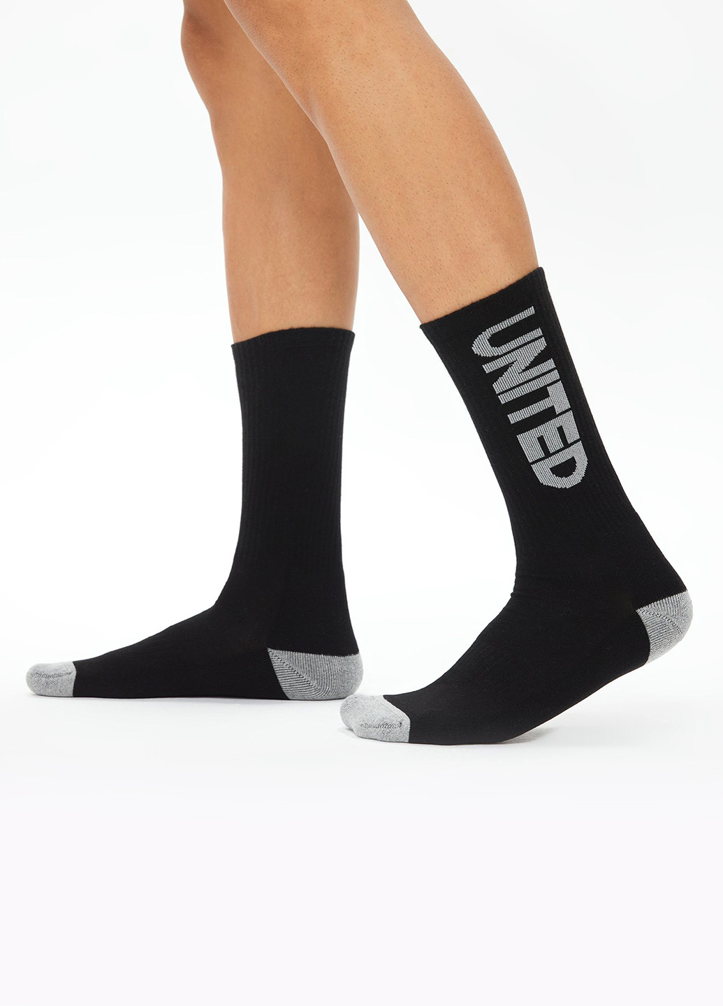 Комбинированные носки (3 пары) UNITED4 логотипы (329059782)