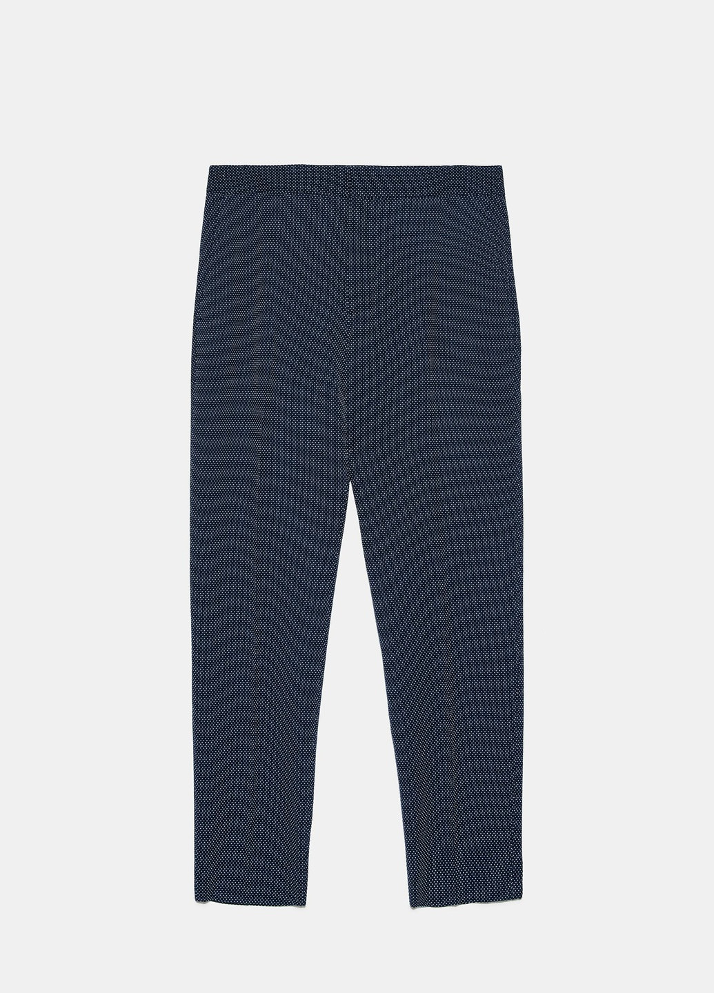 Темно-синие кэжуал демисезонные брюки Zara