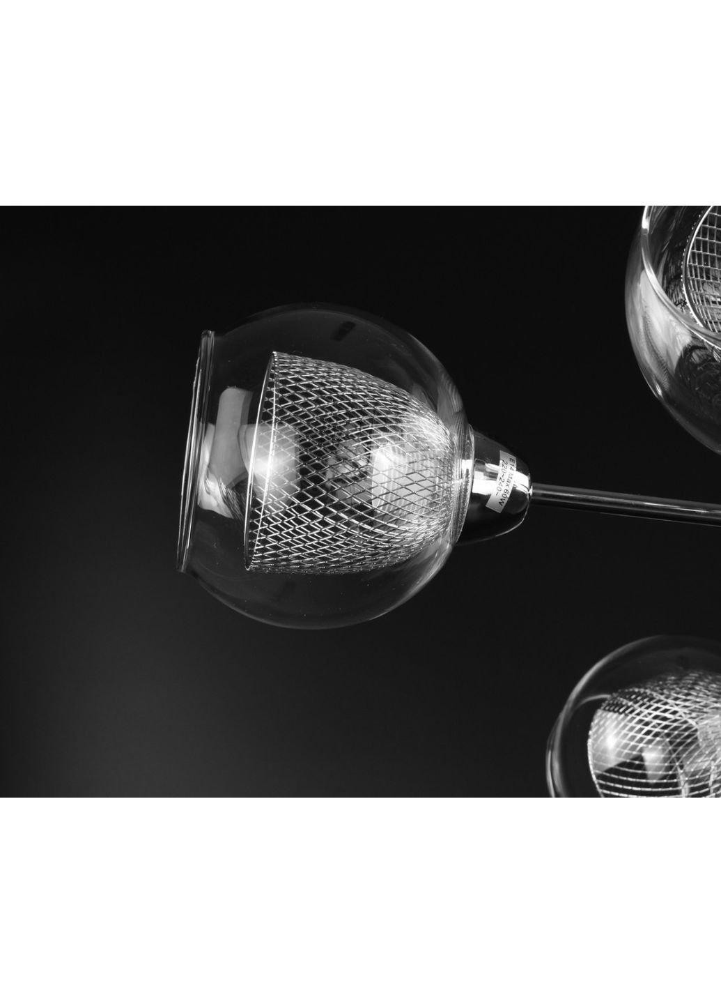 Люстра потолочная на 6 лампочек 1718/6 Хром 22х66х66 см. Sunnysky (253122502)