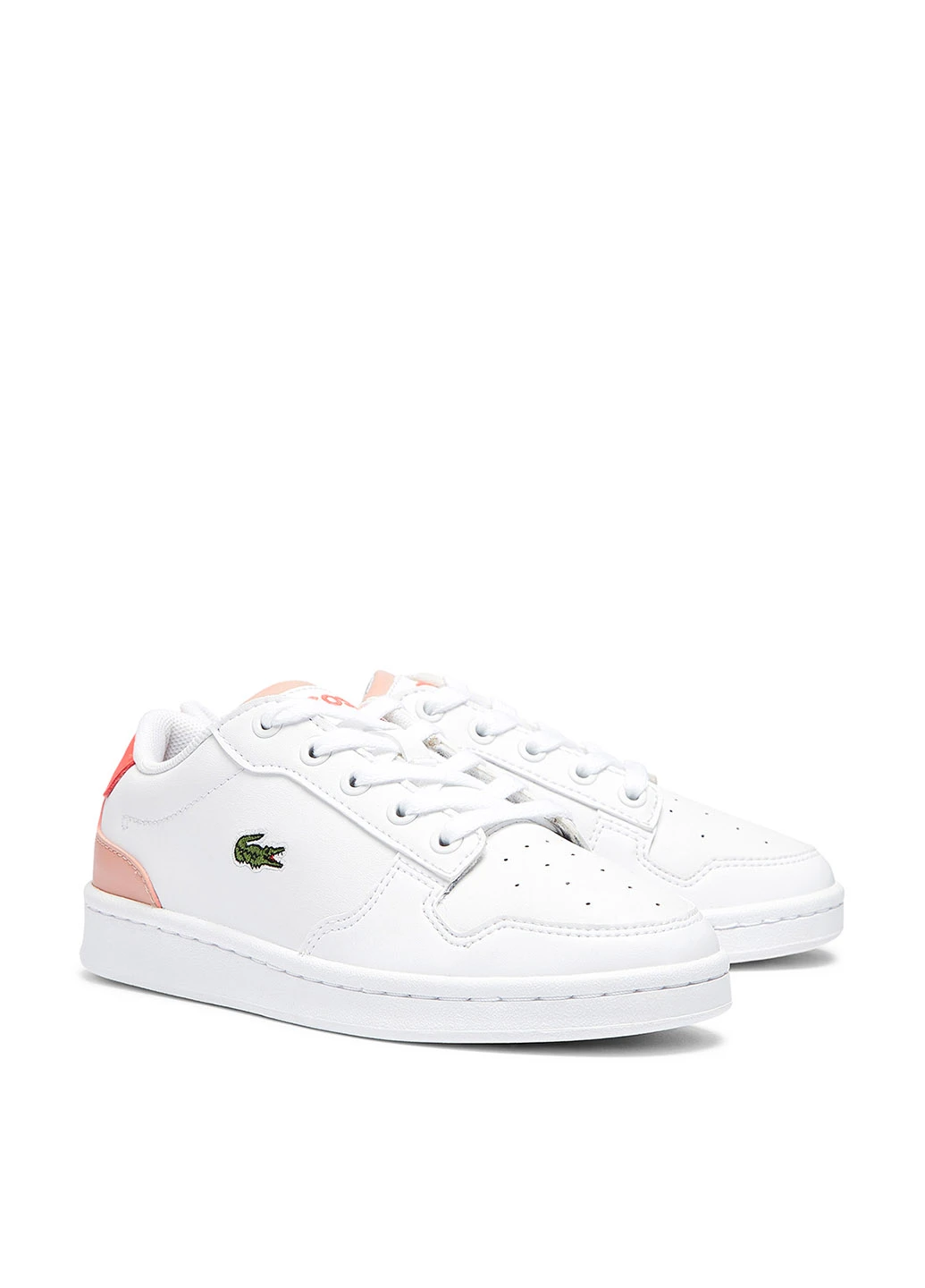 Белые кеды Lacoste