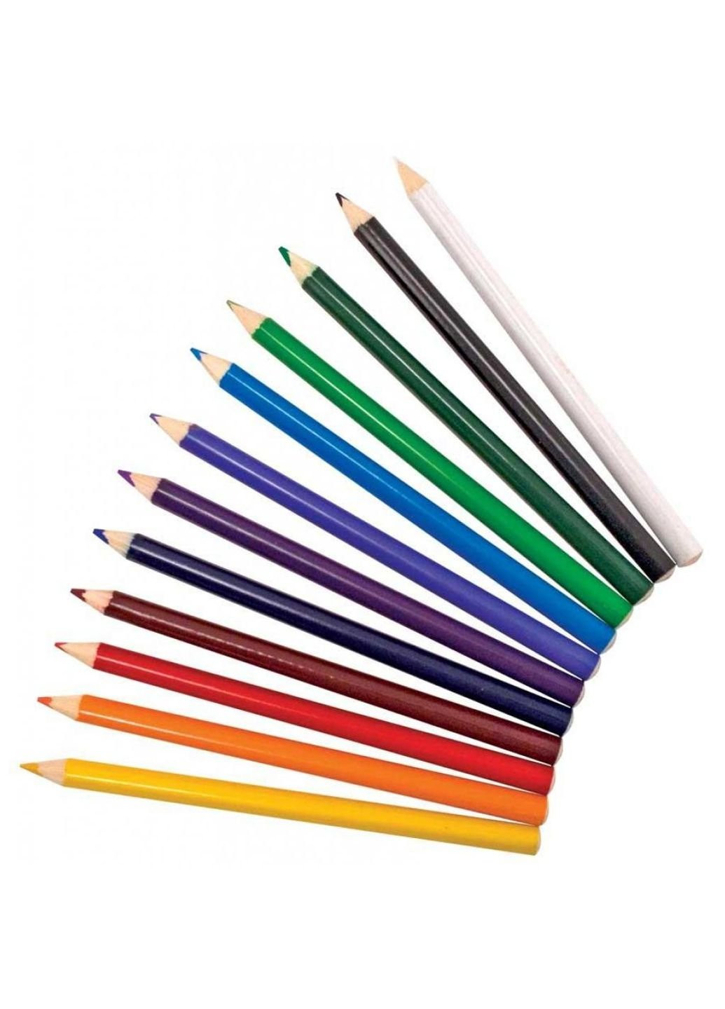 Карандаши цветные Цветные карандаши 12 цветов (MD4119) Melissa&Doug (254067901)