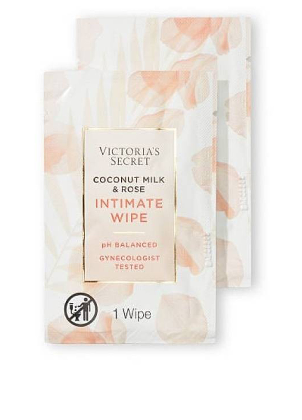 Гигиенические салфетки Coconut Milk & Rose (15 шт.) Victoria's Secret (360421408)