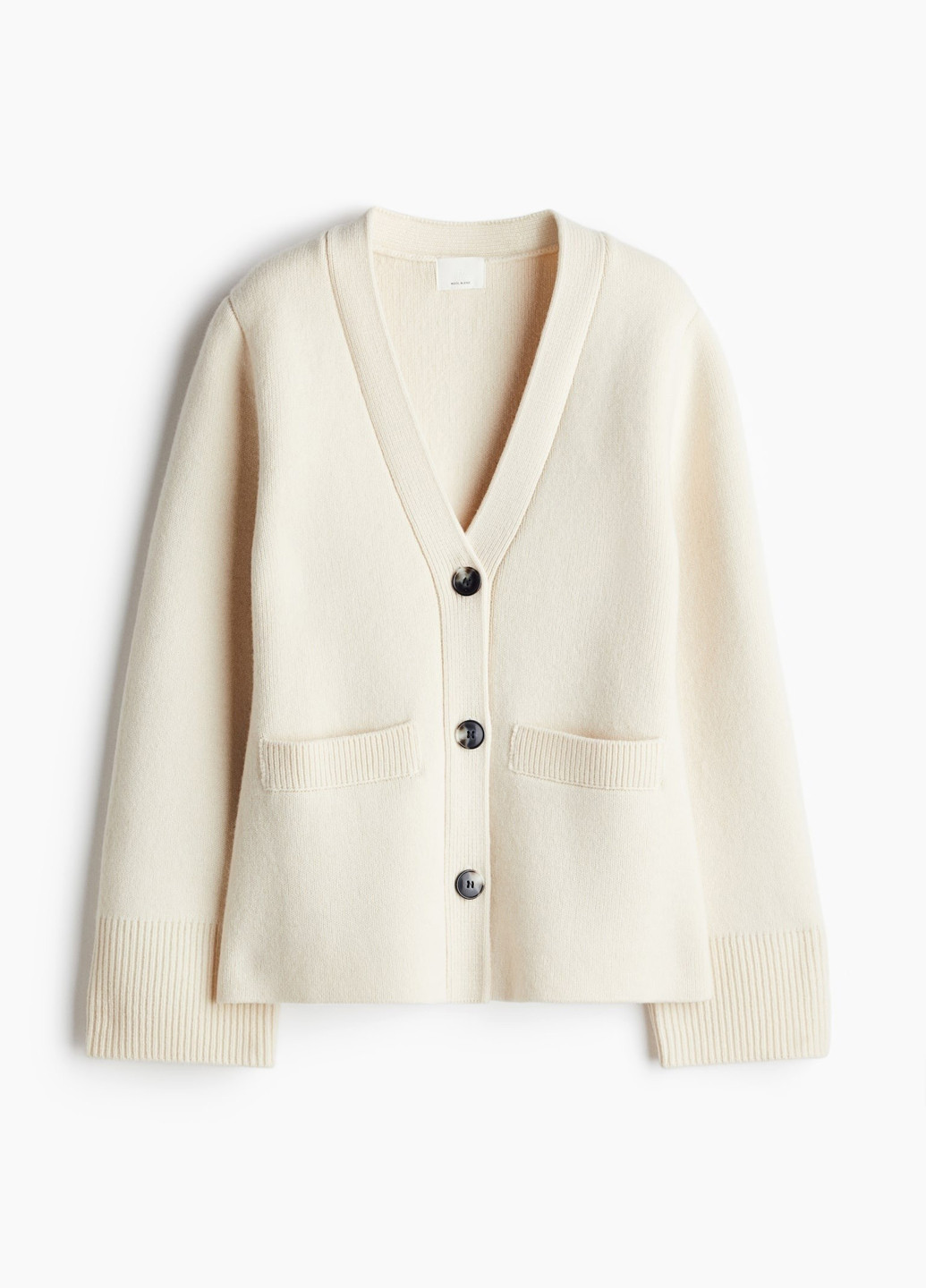 Кремовый демисезонный кардиган H&M