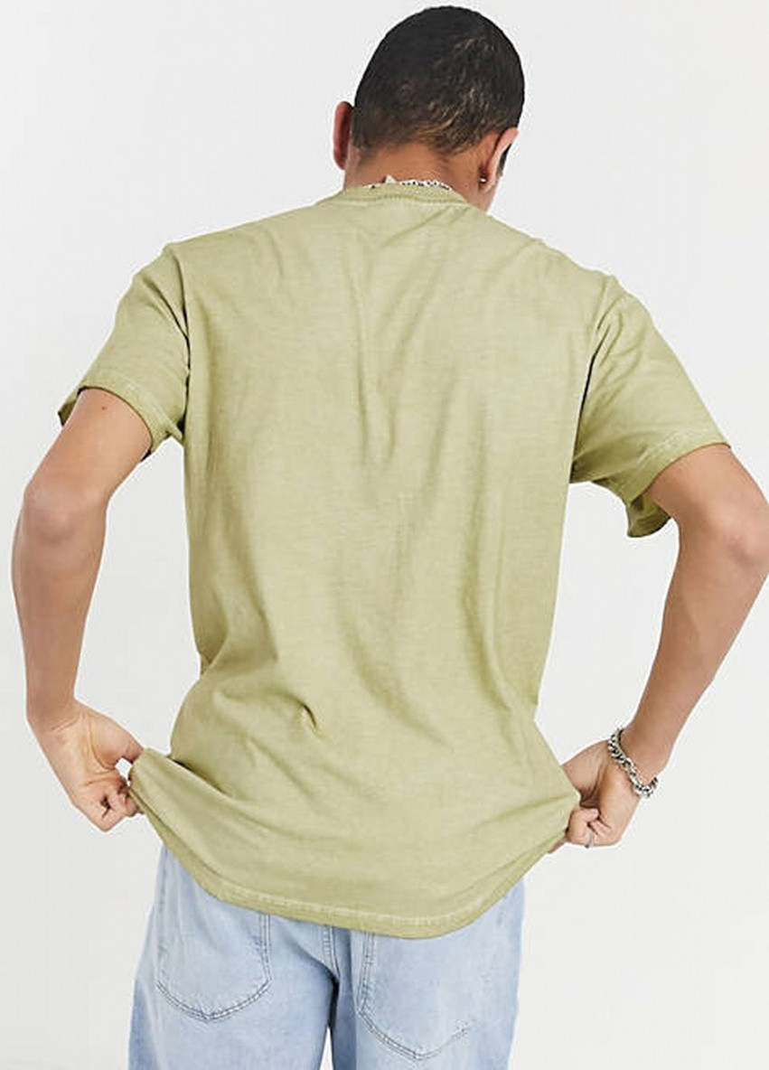 Зеленая футболка Reclaimed Vintage inspired 1847913