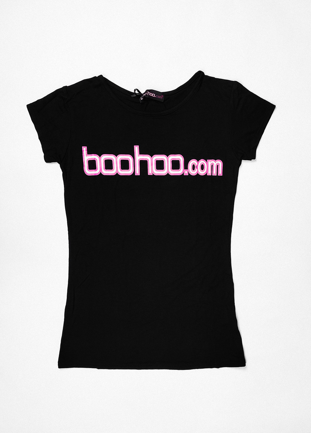 Черная летняя футболка Boohoo