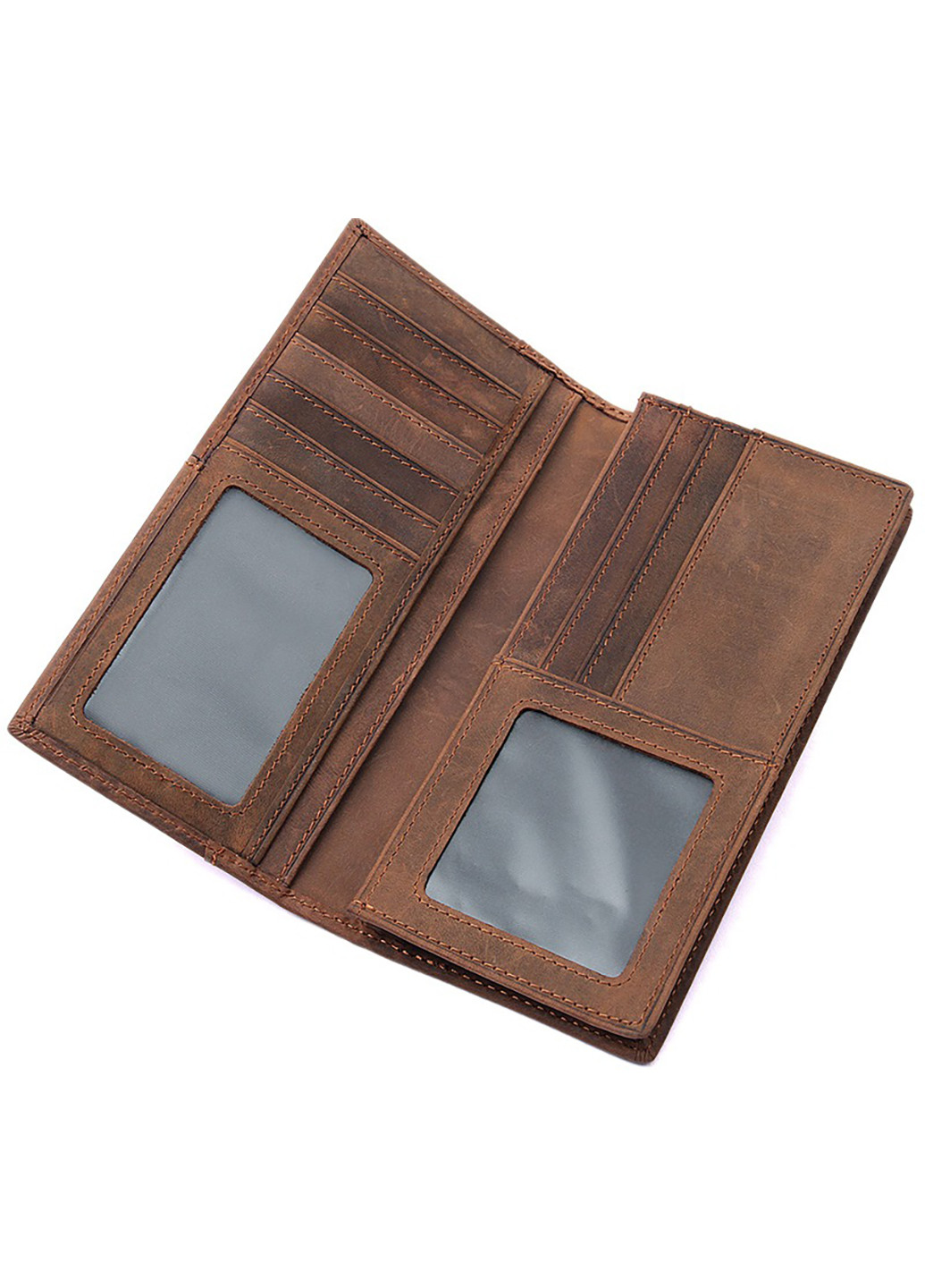 Мужской кожаный кошелек 9х18 см Vintage (252127052)