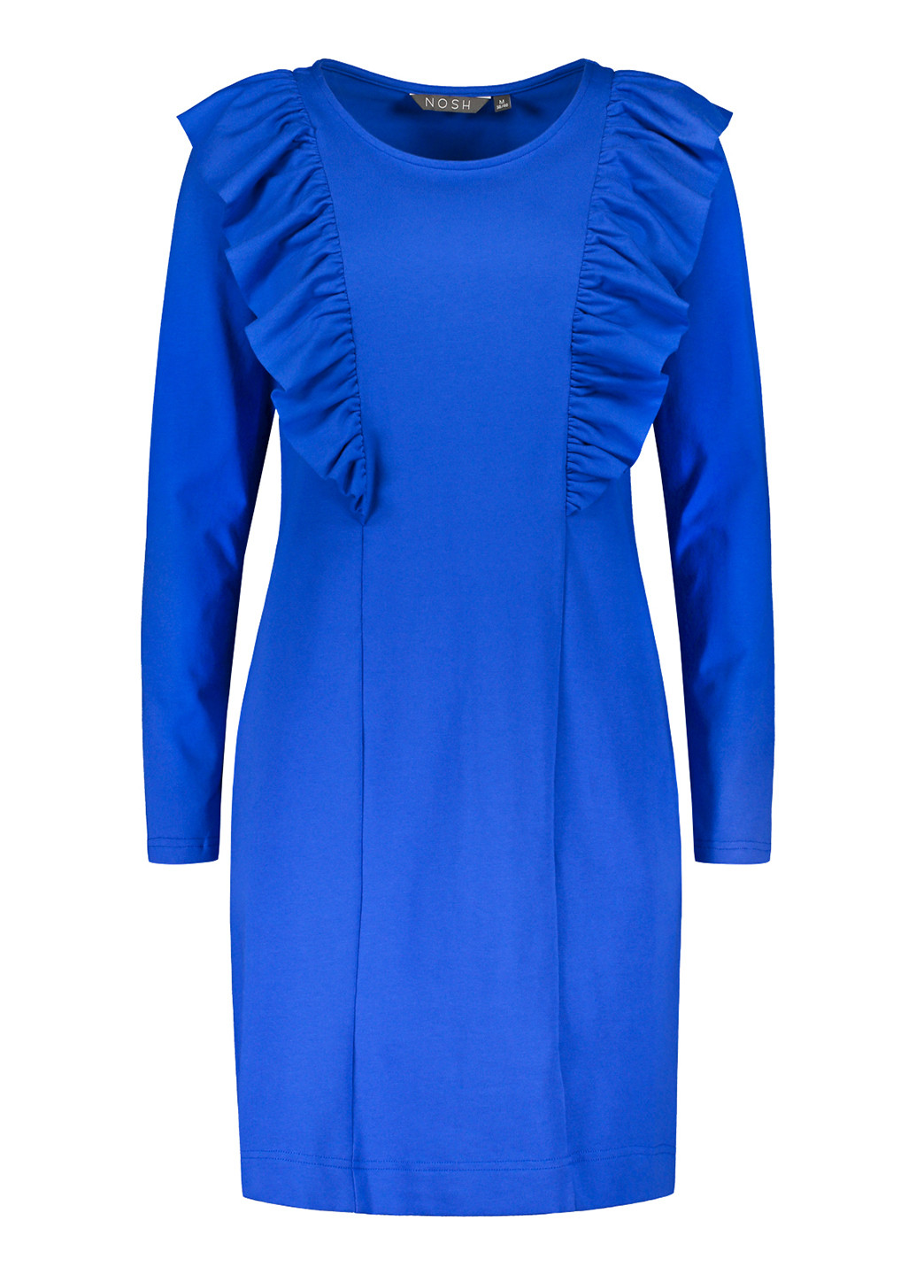 Синя кежуал сукня футляр NOSH однотонна