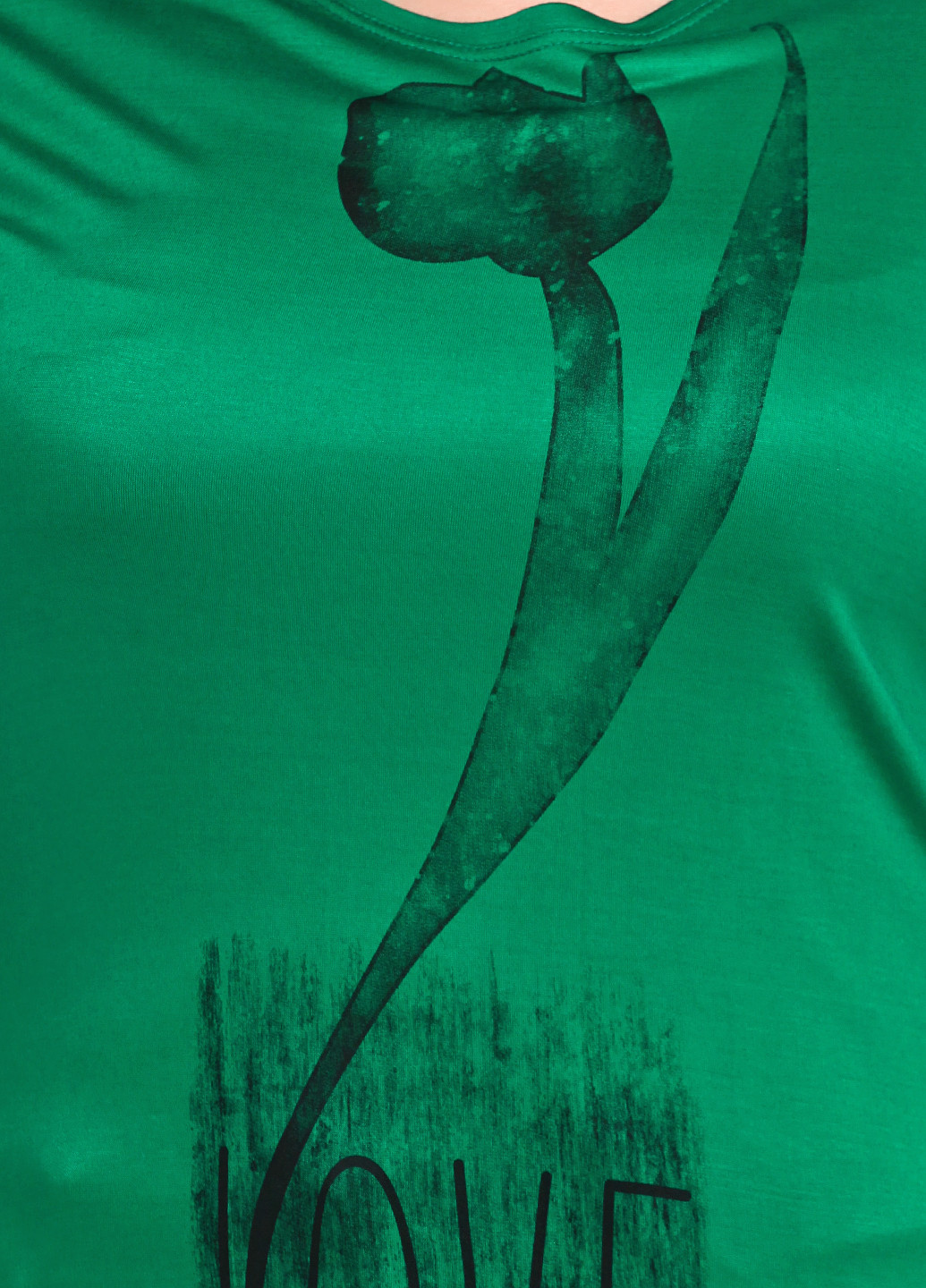 Зеленая летняя футболка Bir Kim