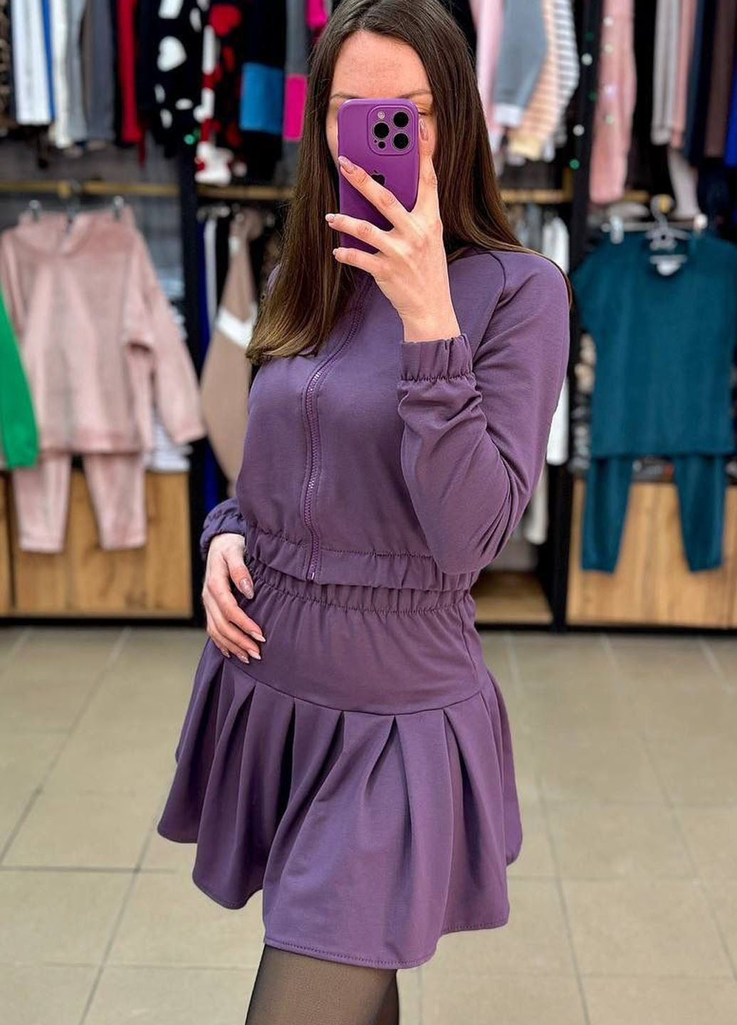 Костюм (бомбер, юбка) No Brand (358867144)