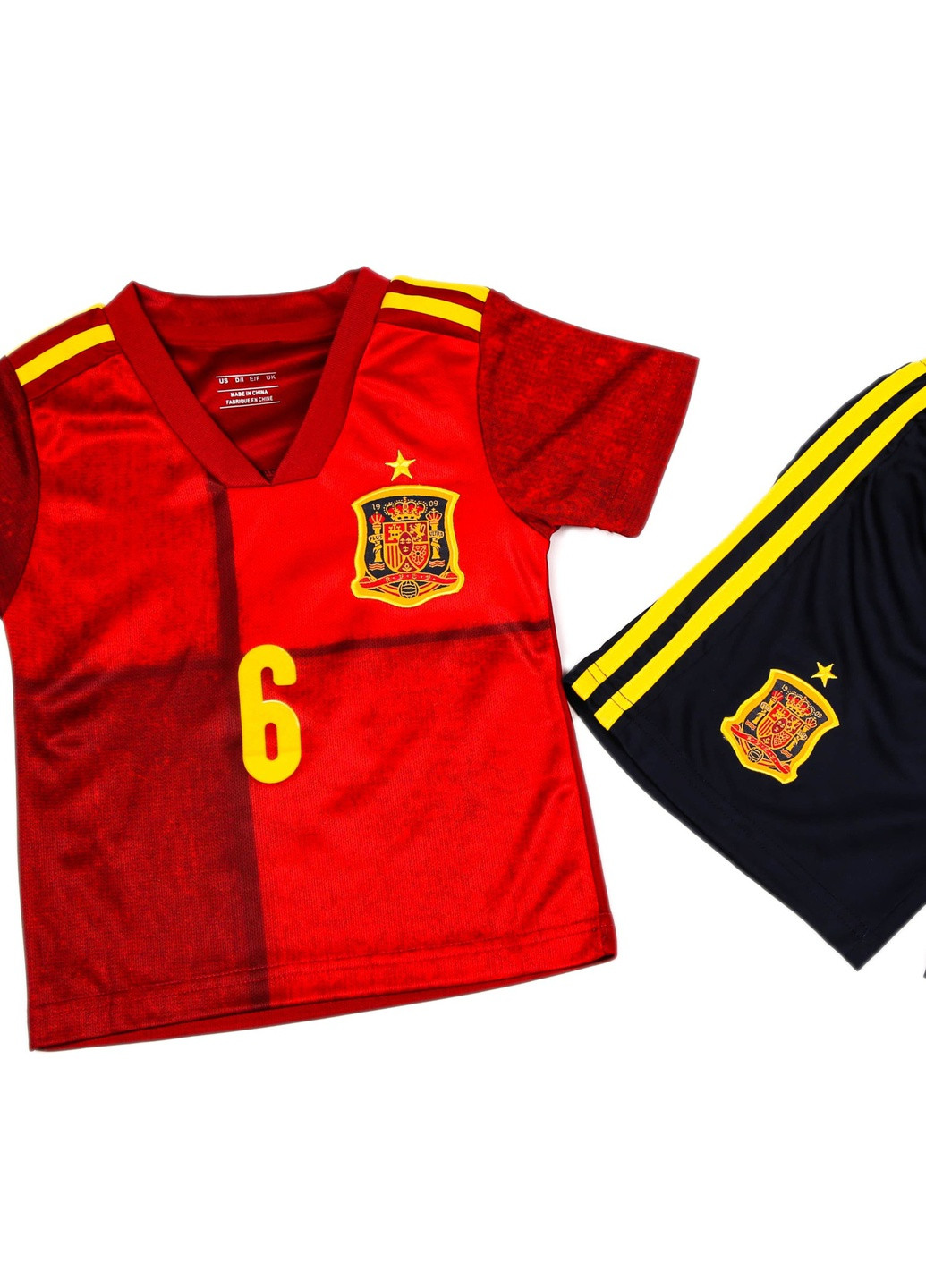 Червоний літній футбольна форма іспанія 164 червоний (2000903914037) No Brand
