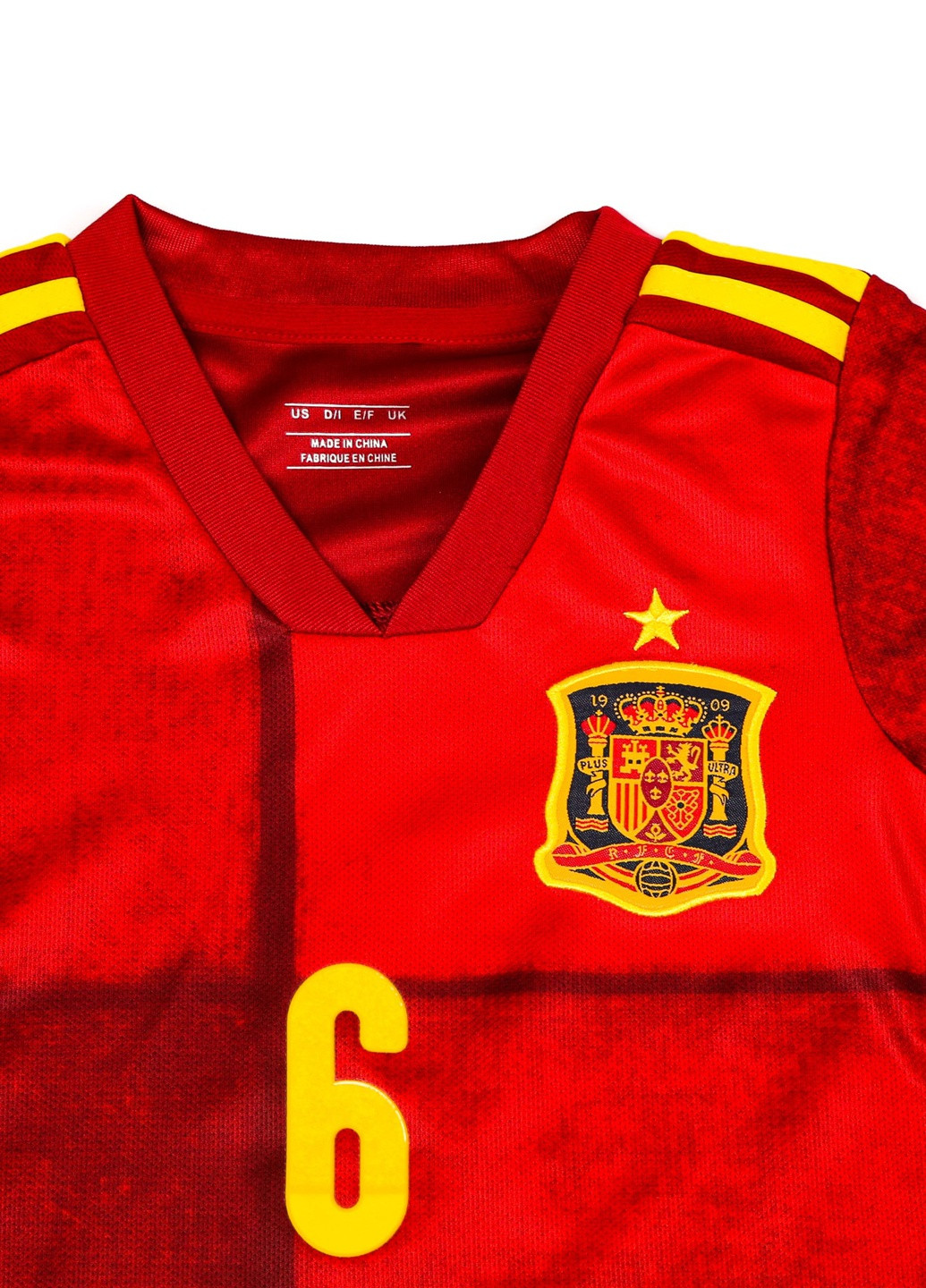 Червоний літній футбольна форма іспанія 164 червоний (2000903914037) No Brand
