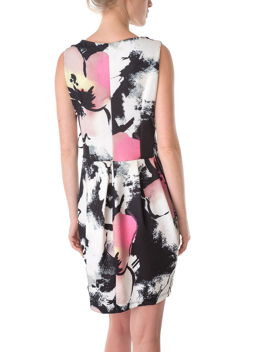 Комбінована кежуал сукня Miss Miss з абстрактним візерунком