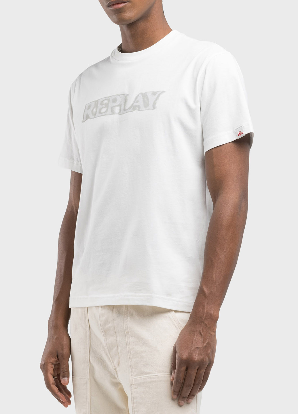 Белая футболка Replay