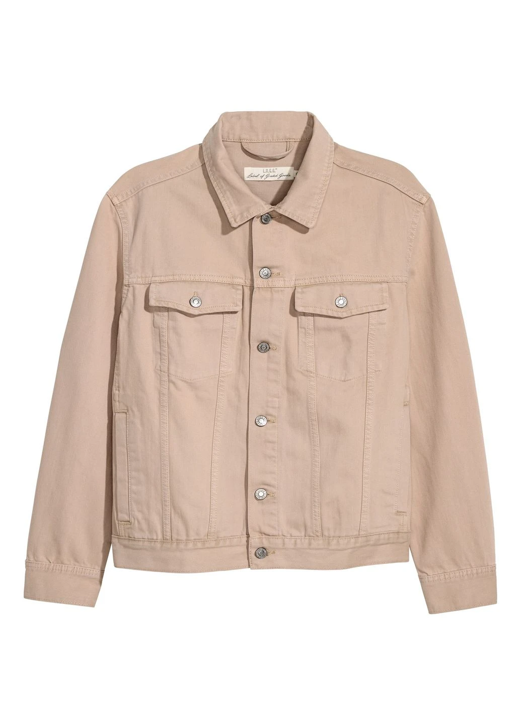 Бежевая летняя куртка H&M