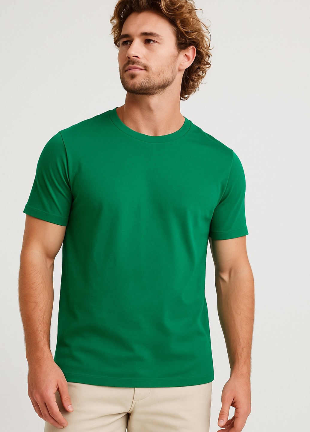 Зелена футболка ALTITUDINE