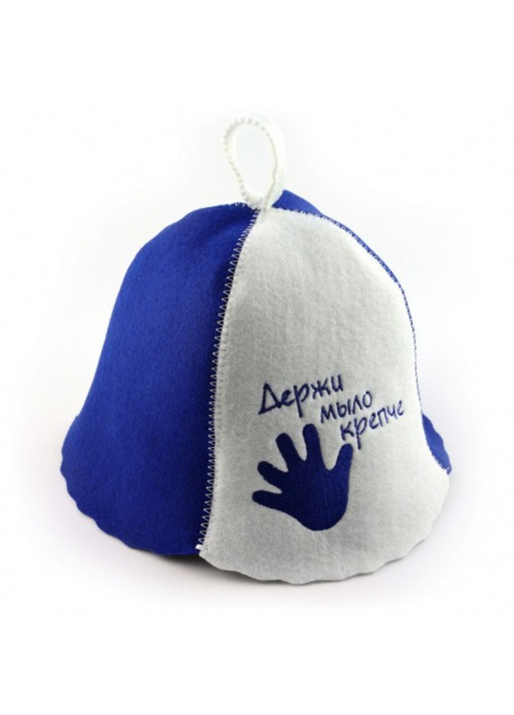 Шапка для сауны "Держи мыло крепче" Универсальный Luxyart (254456591)