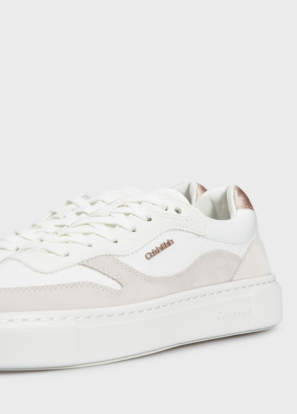 Білі кеди Calvin Klein