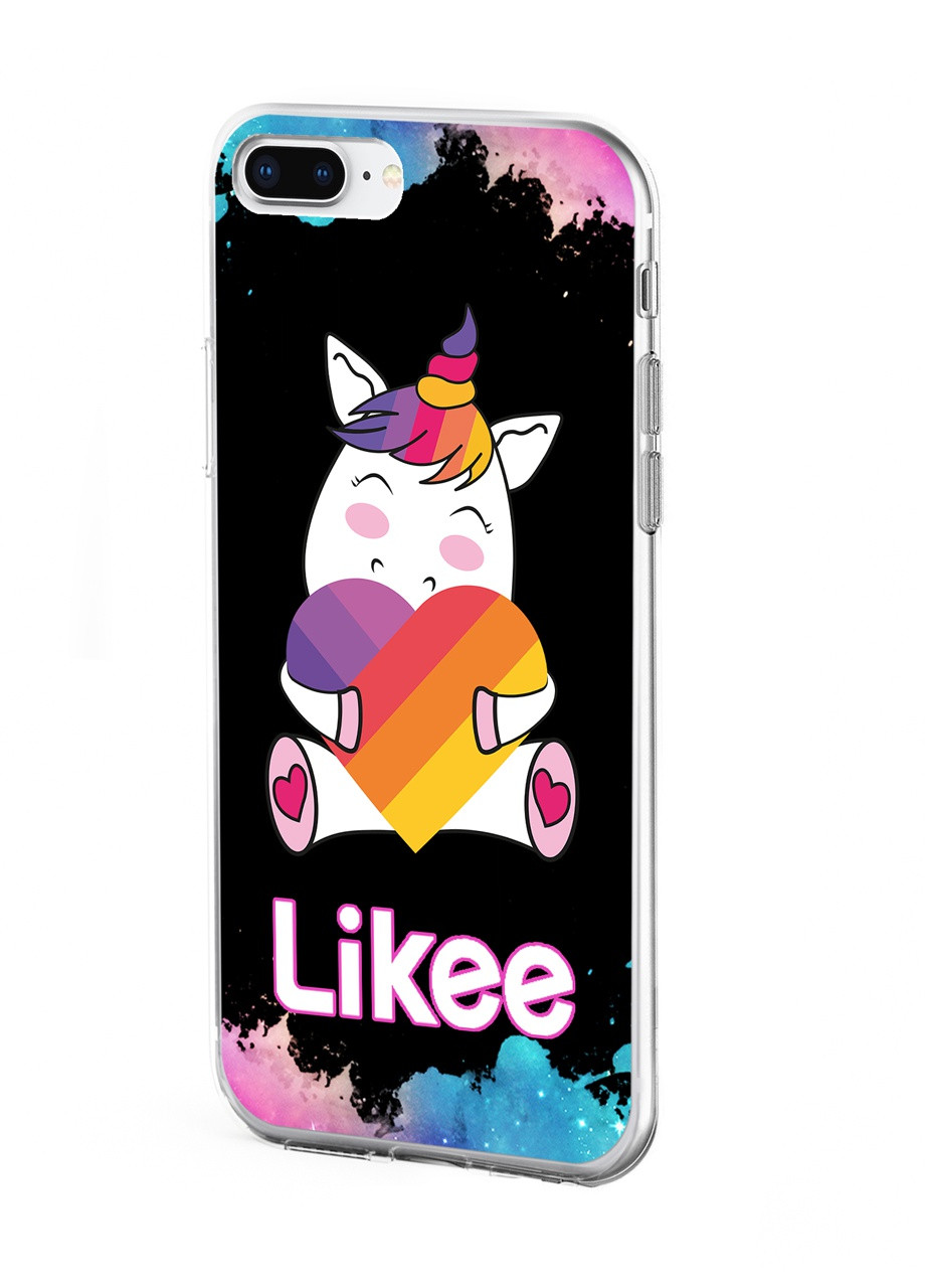 Чохол силіконовий Apple Iphone 7 plus Лайк Єдиноріг (Likee Unicorn) (17364-1037) MobiPrint (219288369)