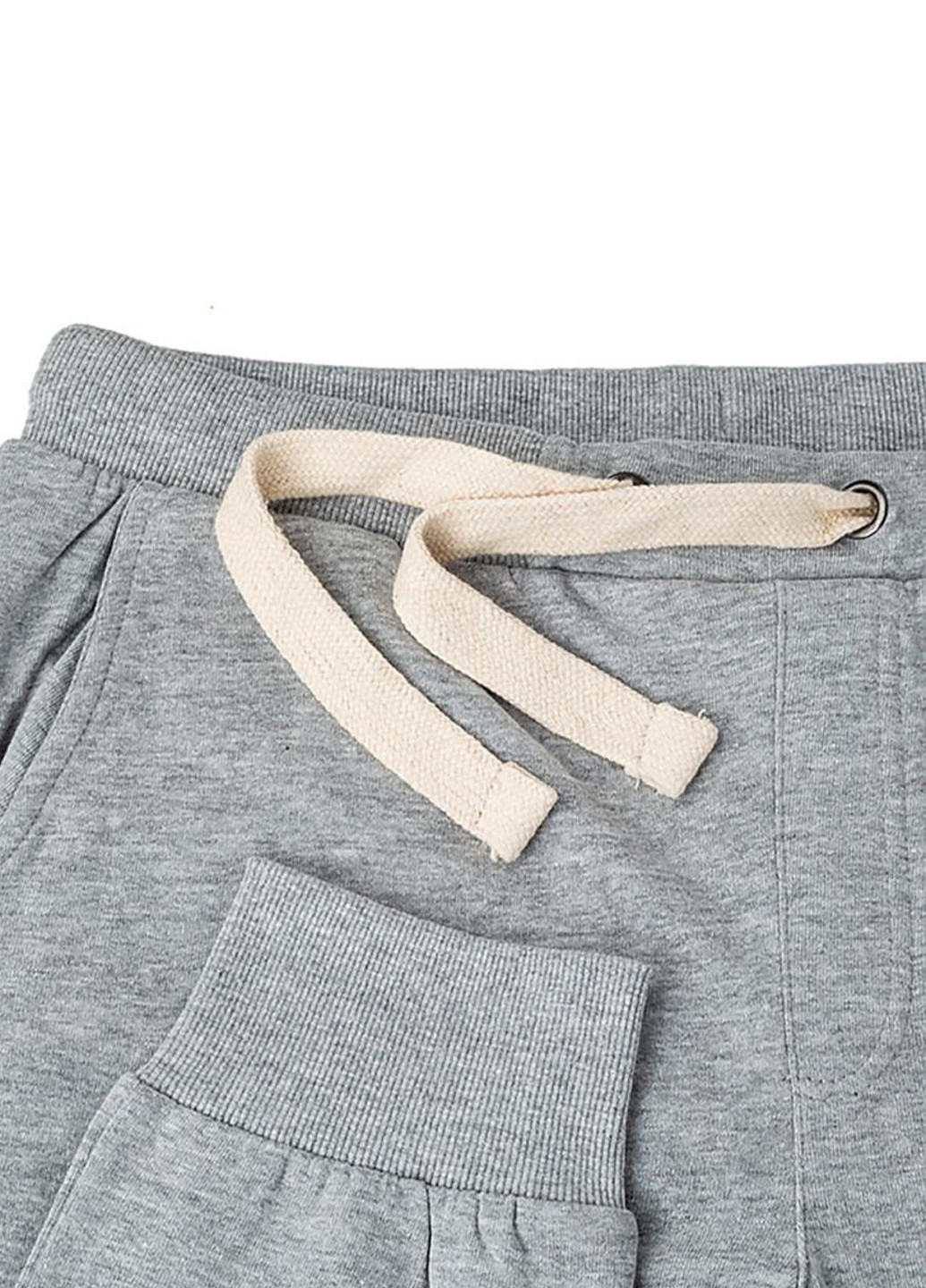 Серые спортивные демисезонные джоггеры брюки Jeep