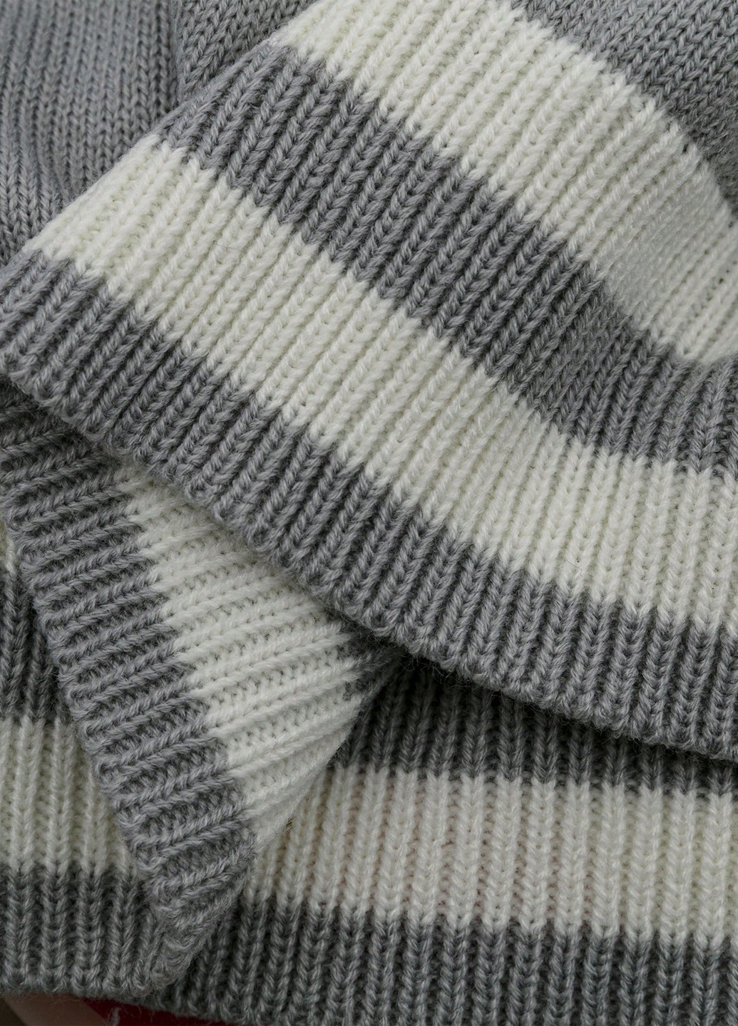 Серое кэжуал платье платье-свитер SHEIN однотонное