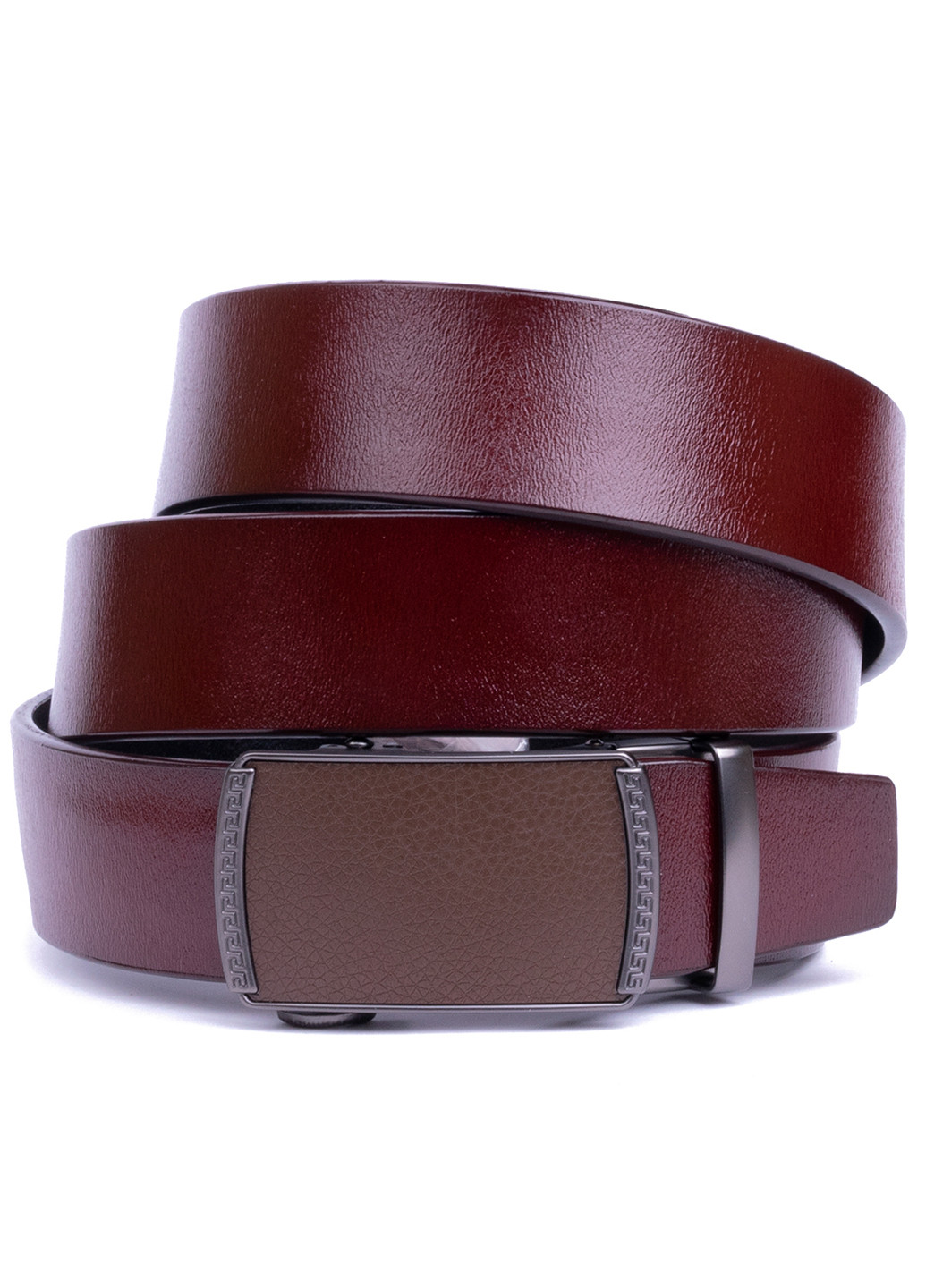 Мужской кожаный ремень 115х3,4 см Vintage (252412235)