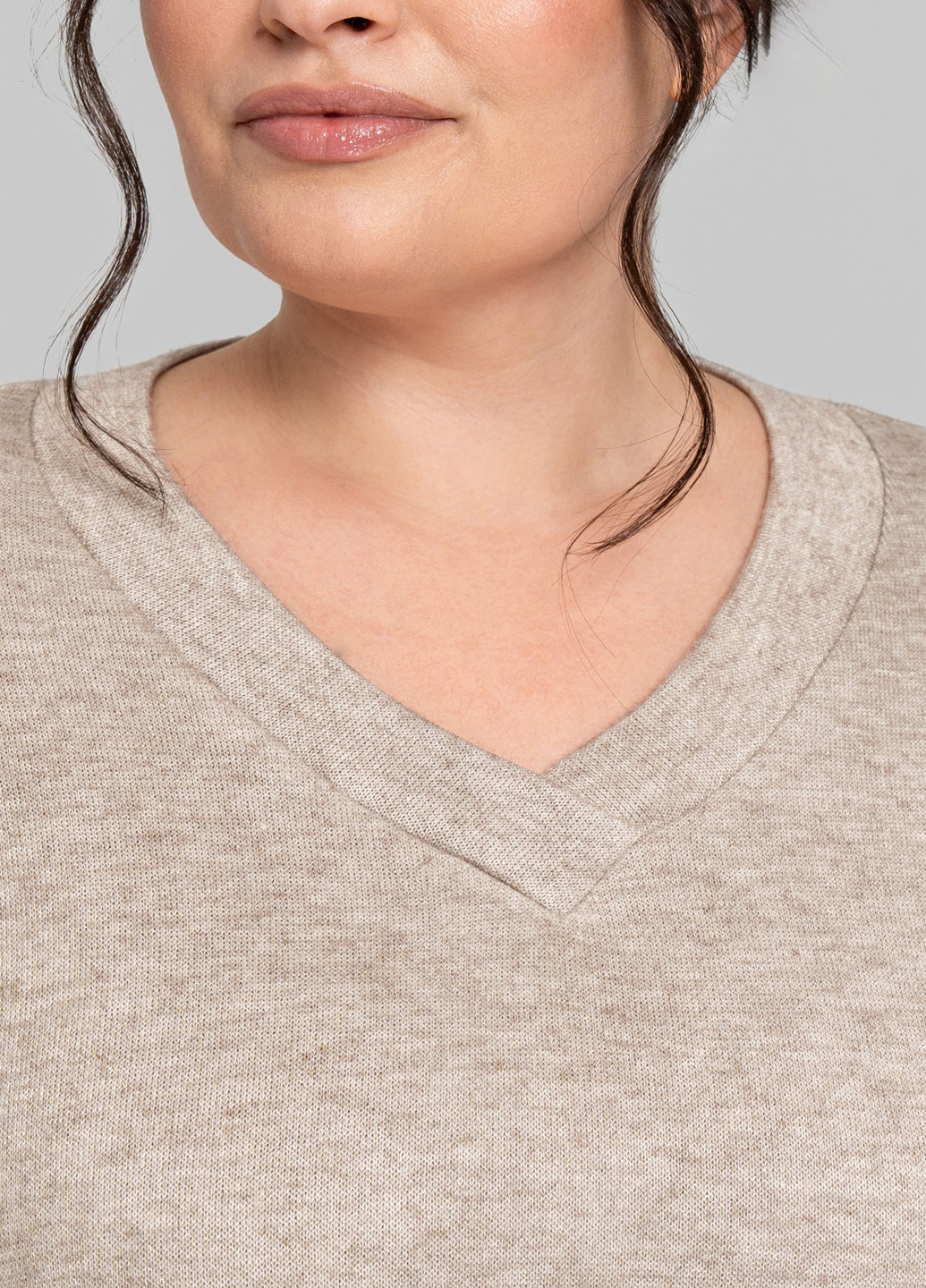 Светло-бежевый демисезонный пуловер пуловер A'll Posa