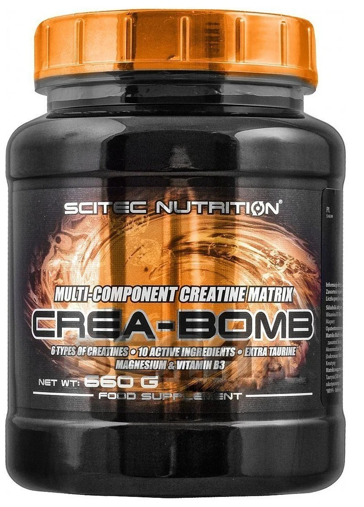 Комплексный креатин Crea-Bomb 660 g (Passion fruit) Scitec Nutrition (254798045)