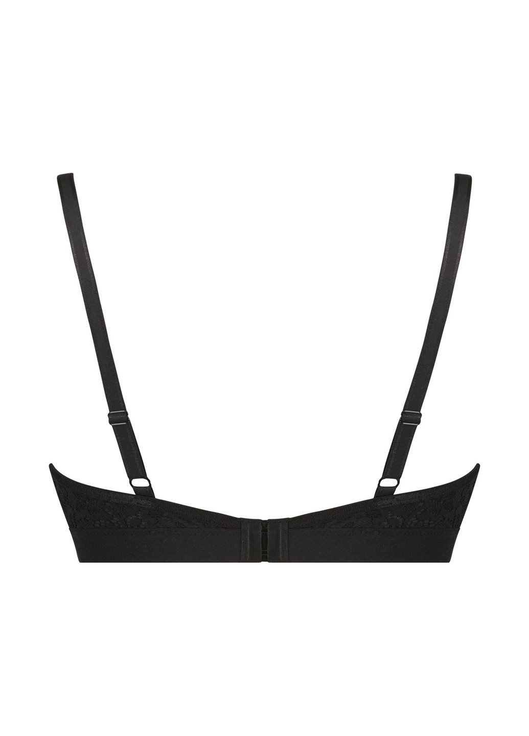 Чёрный бюстгальтер для беременных и кормящих мам Hunkemoller без косточек полиамид, кружево