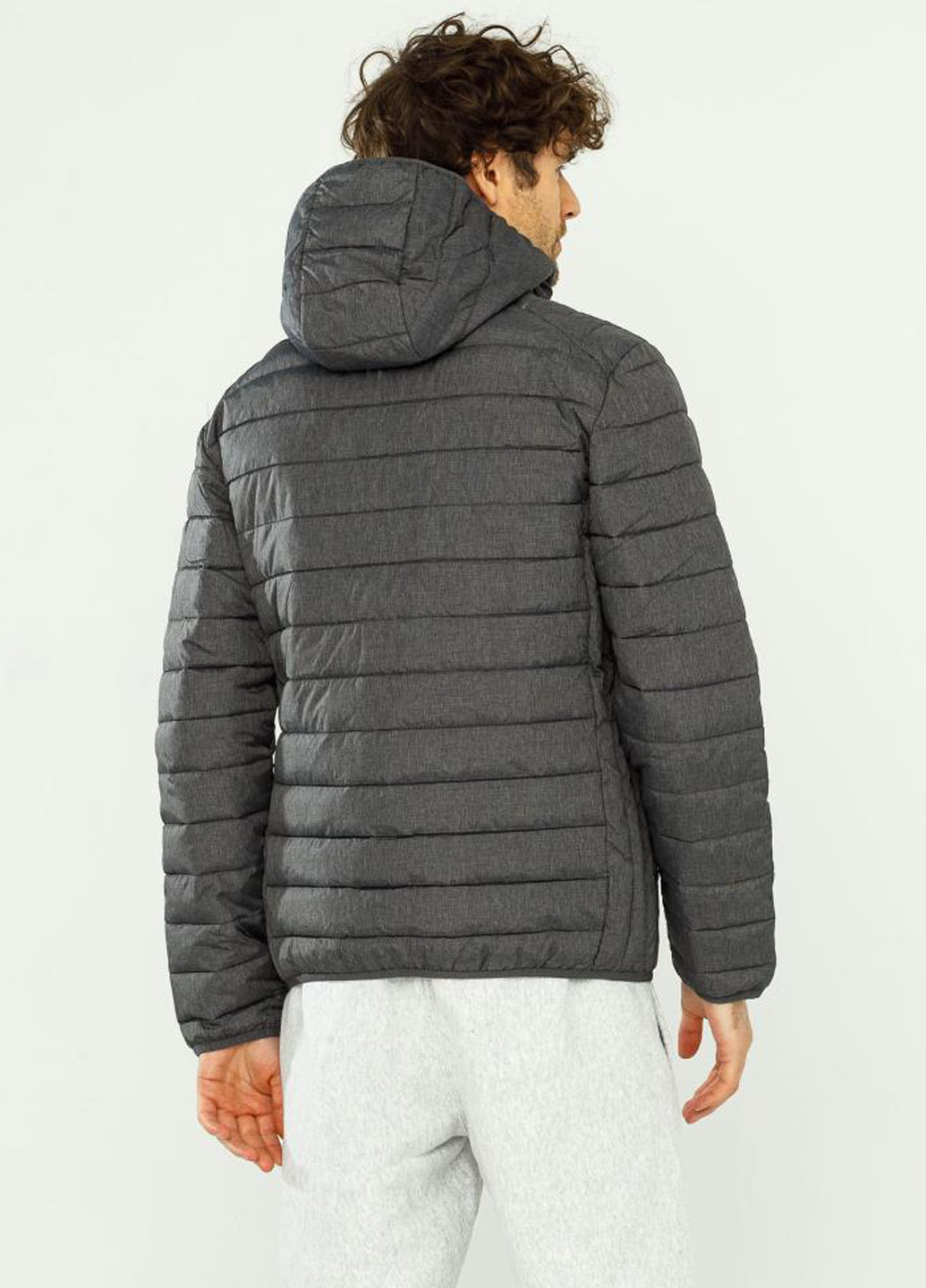 Сіра демісезонна куртка shs01115-106 Ellesse Lombardy Jacket