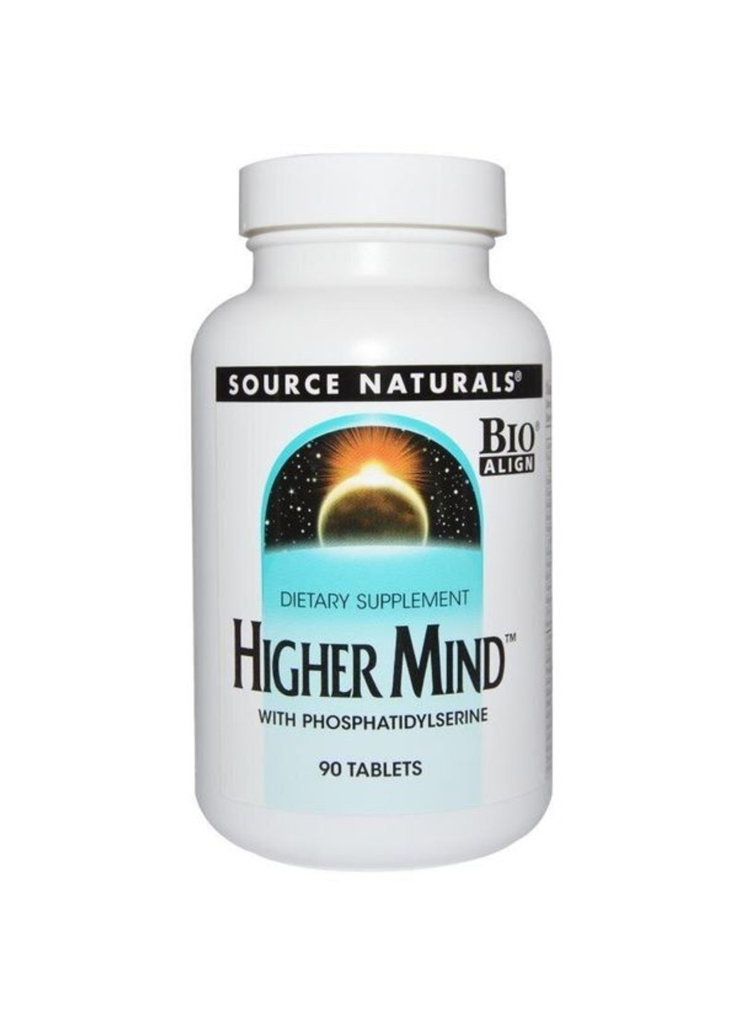 Улучшение работы мозга, Higher Mind,, 90 таблеток Source Naturals (255407616)