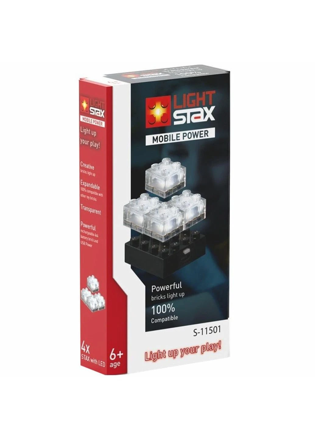 Конструктор с LED подсветкой Mobile Power (LS-S11501) Light STAX с LED подсветкой Mobile Power (198484886)