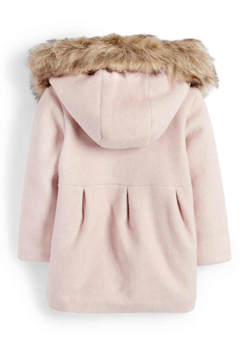 Бледно-розовое демисезонное Пальто двубортное C&A