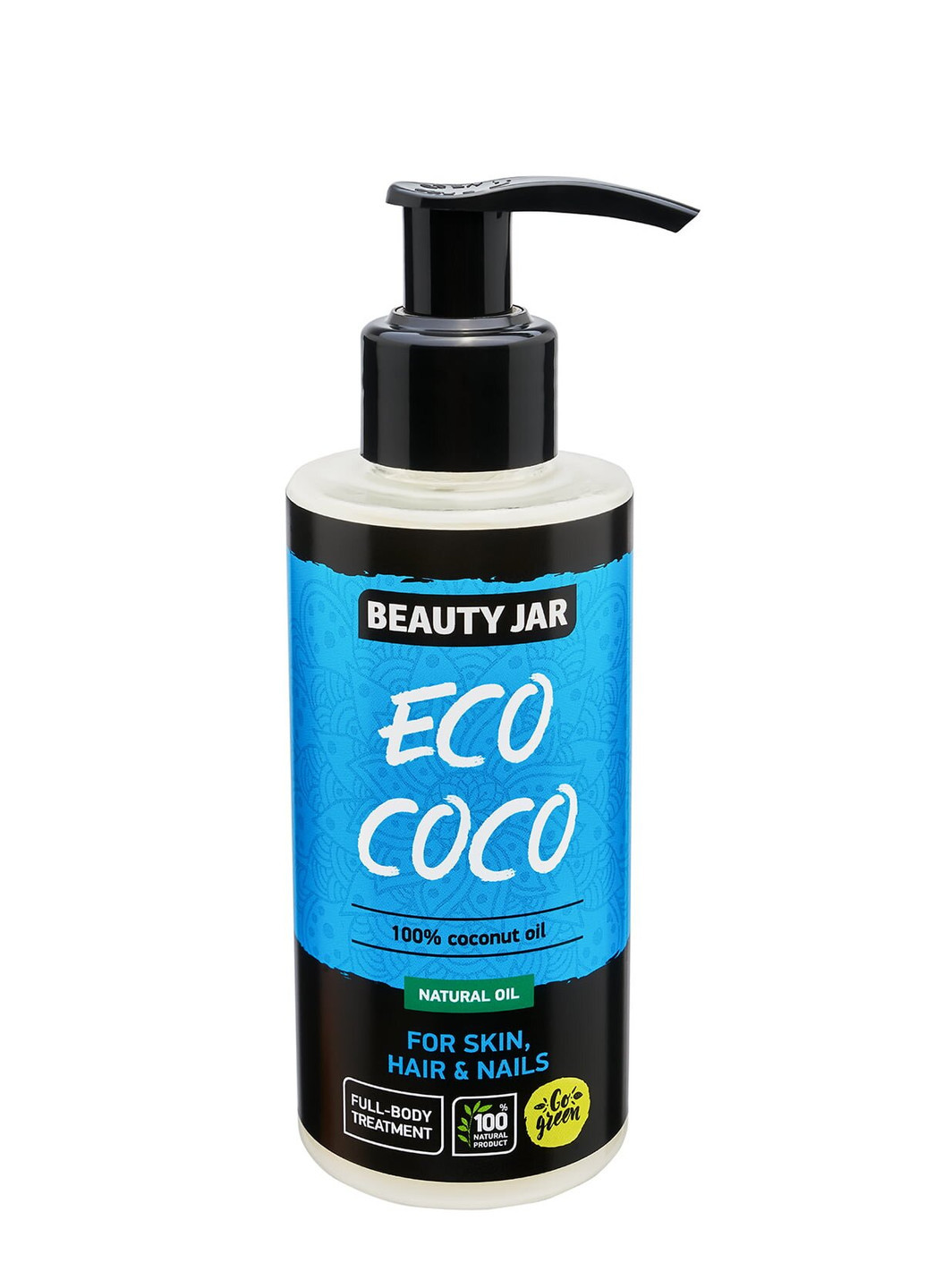 Натуральное масло Eco Coco 150 мл Beauty Jar (252305834)