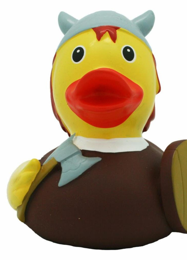 Іграшка для ванної LiLaLu Качка Вікінг (L1855) No Brand (254066627)