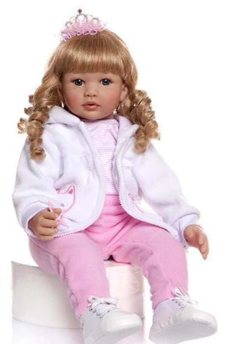 Кукла Reborn Doll девочка Мария 60 см (253710714)