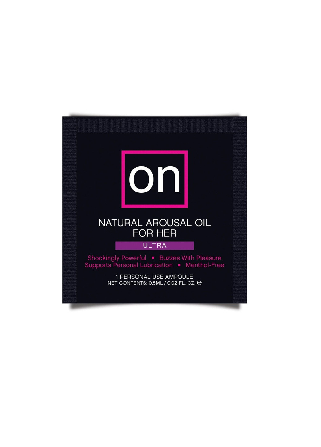 Пробник возбуждающего масла Sensuva - ON Arousal Oil for Her Ultra (0,5 мл) System JO (252610866)