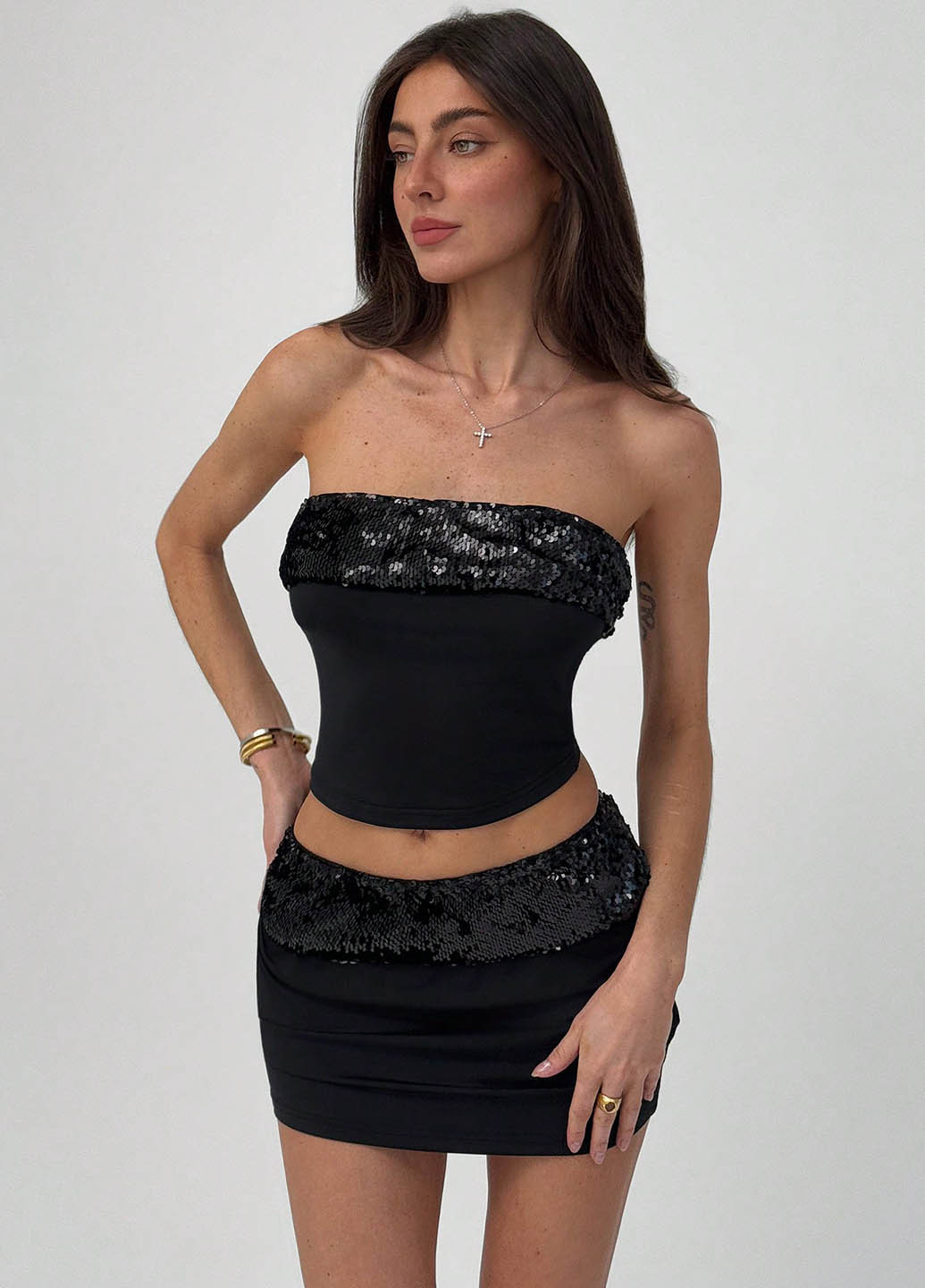 Костюм (топ, юбка) SHEIN (366268312)