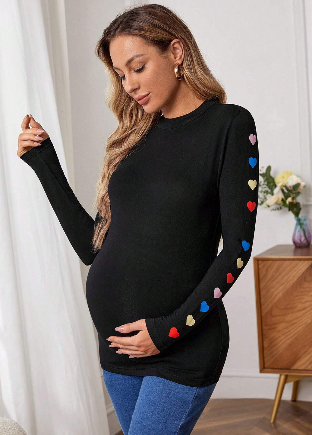 Лонгслів для вагітних SHEIN (303107341)