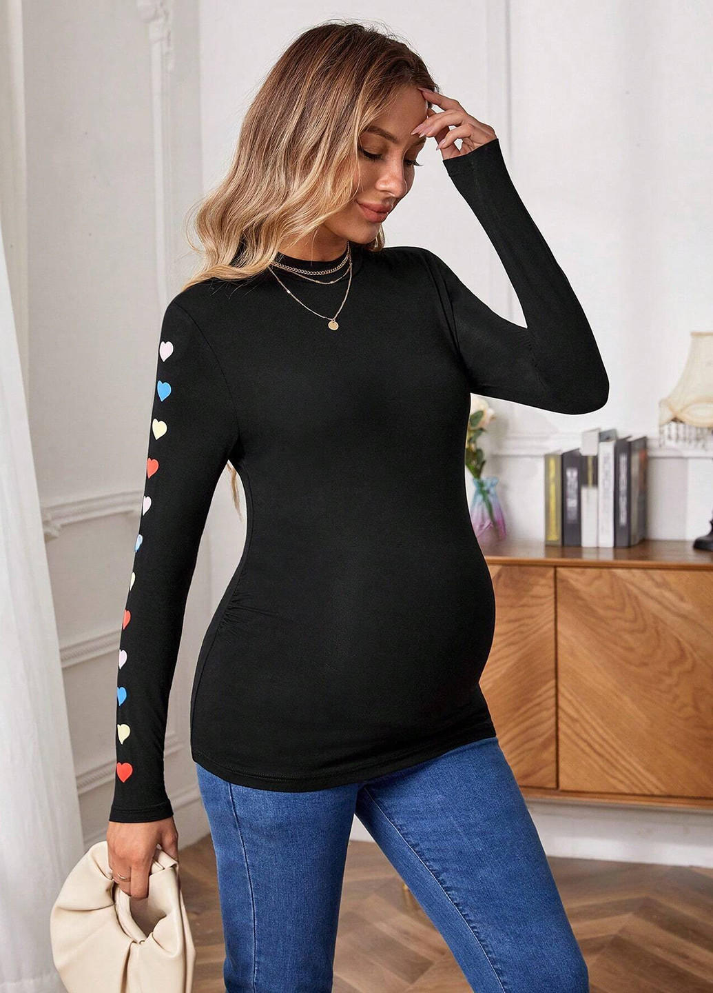 Лонгслів для вагітних SHEIN (303107341)