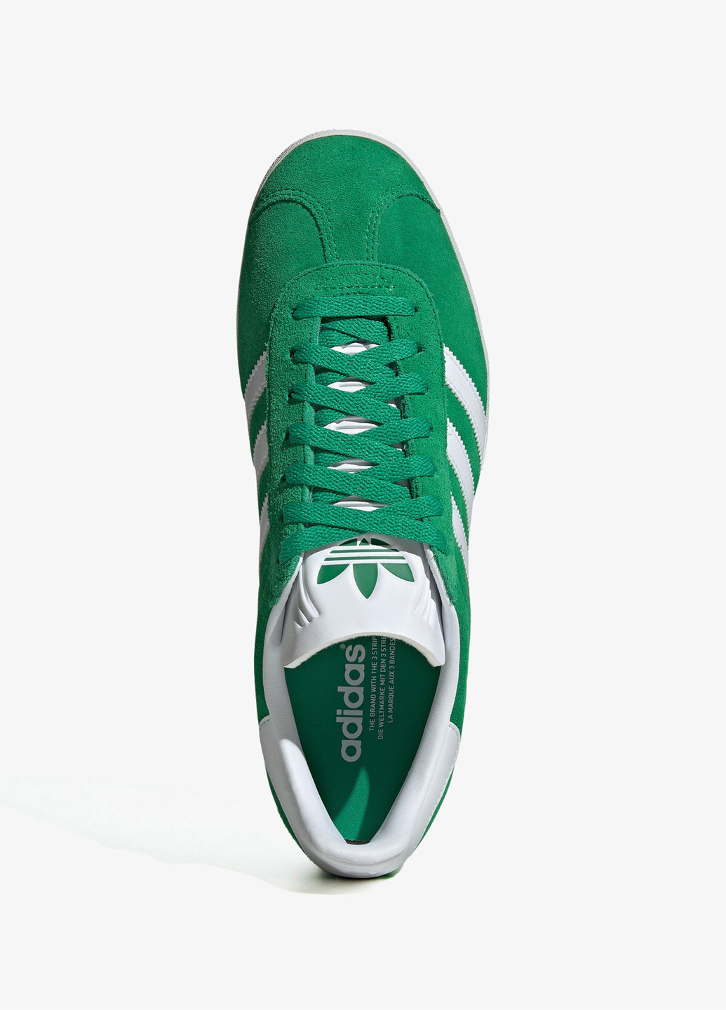 Зеленые летние кроссовки adidas GAZELLE