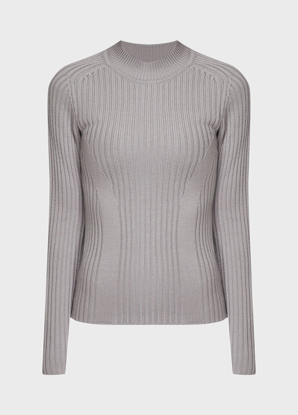 Серо-бежевый зимний свитер Calvin Klein