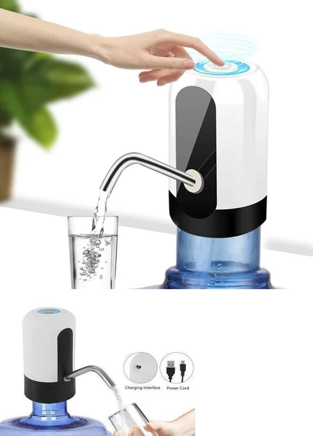 Електро помпа для бутильованої води Water Dispenser EL-1014 електрична акумуляторна XO (251973247)
