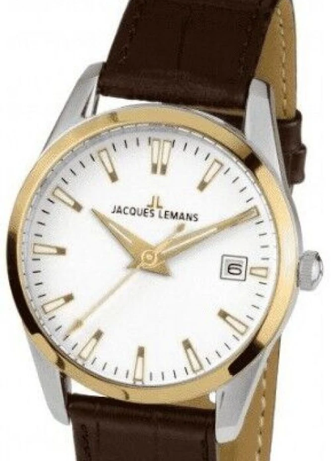 Женские Часы 1-1763B кварцевые классические Jacques Lemans (226704637)