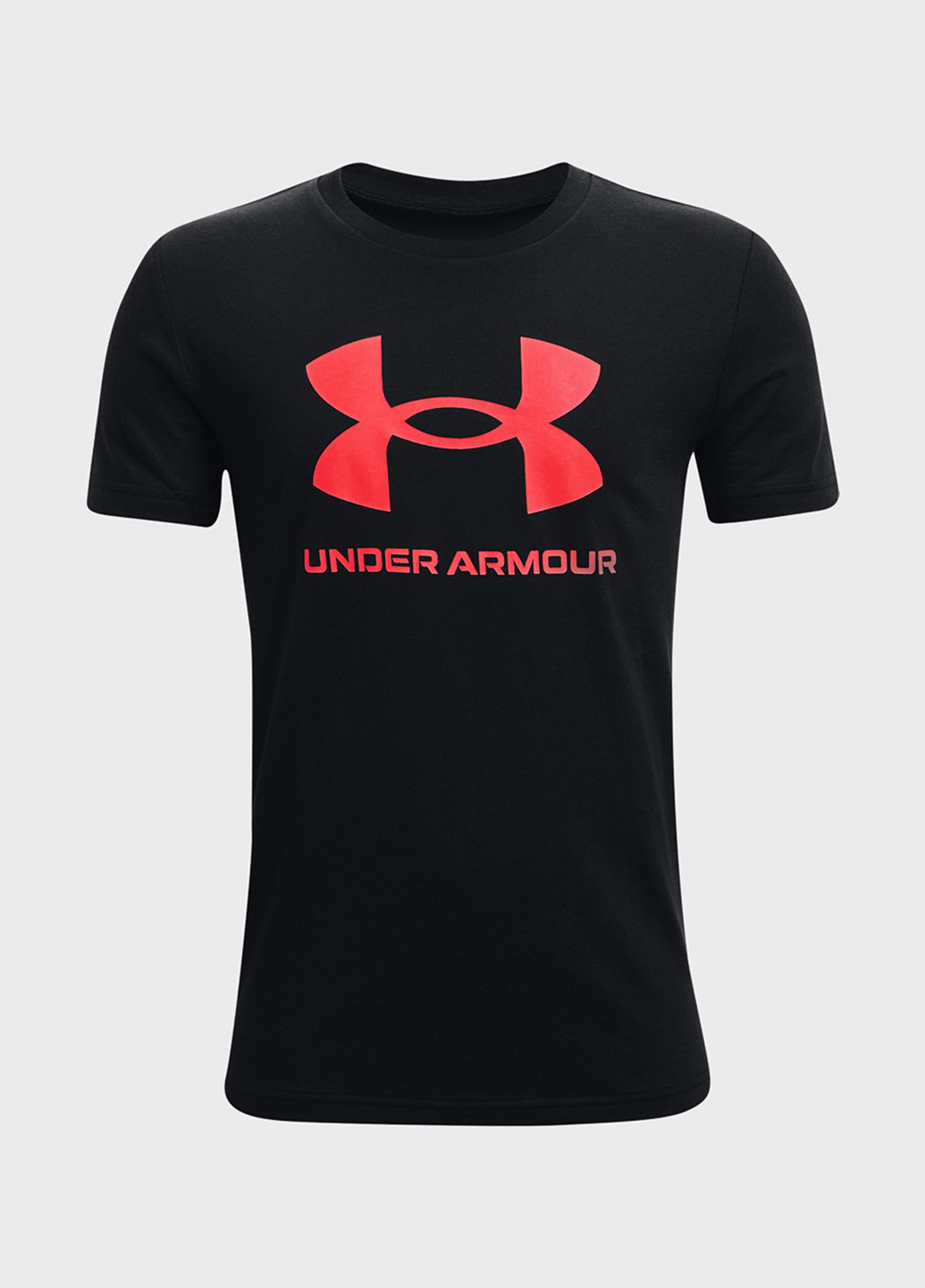 Черная демисезонная футболка Under Armour