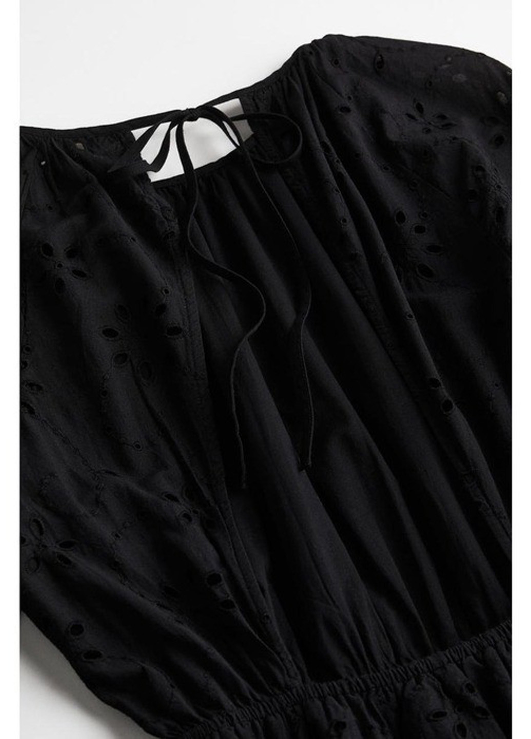 Черное кэжуал платье H&M однотонное