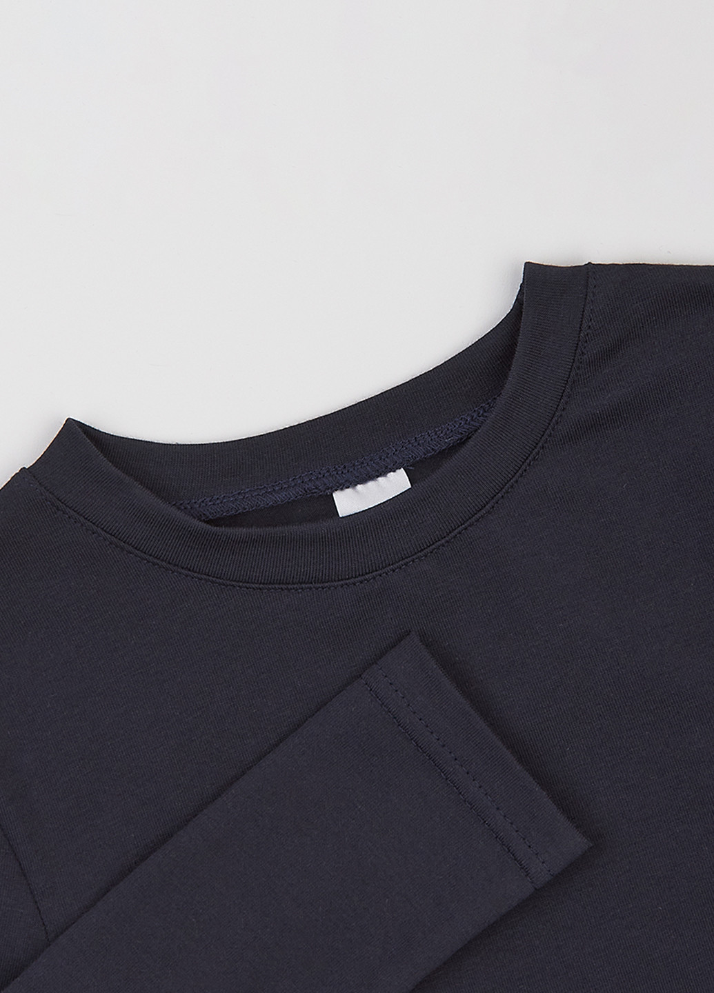 Темно-синий демисезонный кэжуал лонгслив Garnamama с надписями