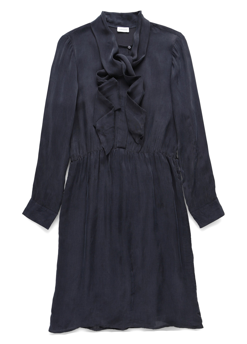 Темно-синее кэжуал платье Seidensticker однотонное