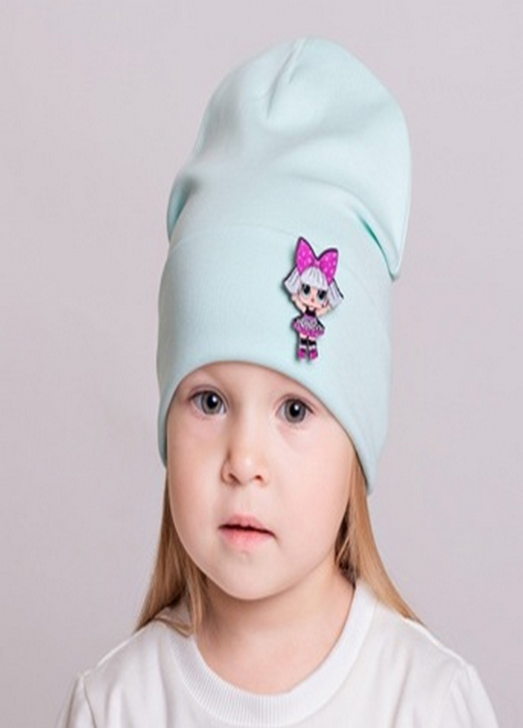 Демисезонная шапочка для девочки Fashion Kids (251801013)